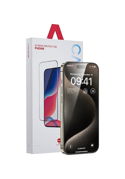 Apple Uyumlu   iPhone 14 Pro Max Casebang Clear Hd Ekran Koruyucu Ve Kolay Uygulama Aparatı