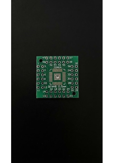 Qfn48 0.5mm - Entegre Dönüştürücü Ve Adaptör Pcb Kartı