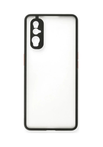 Lb Oppo Find X2 Kılıf Silikon Kapak - Siyah