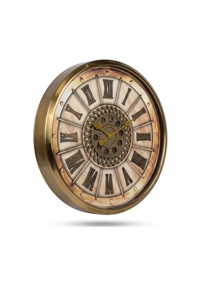 Gold Royale 70 X 70 Cm Çarklı Duvar Saati