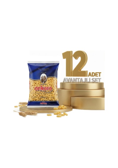 Ankara Yüksük Makarna 12x500 Gr
