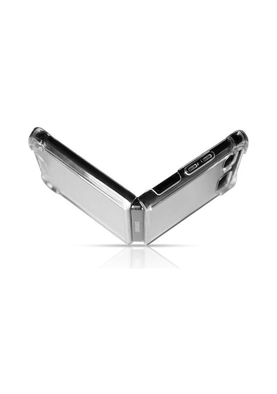 Mobilteam Galaxy Z Flip 4 Uyumlu Nitro Anti Shock Silikon-renksiz Renksiz