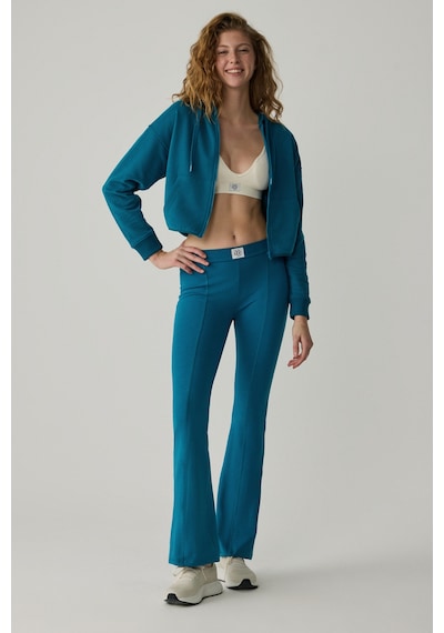 Urban Beat Hılda Kadın Fit & Flare Sportswear Mavi Pantolon Mavi