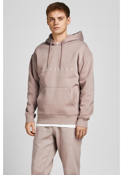 Jack & Jones Erkek Copenhagen Kapüşonlu Sweatshirt Relaxed Fıt Hoodie - 12176864 001