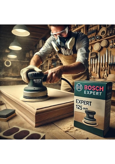 Bosch Expert C470 125 Mm 120 Kum Zımpara Kağıdı 50'li 2608900912