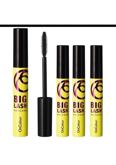 Oncolour Big Lash Maskara -siyah 8 Gr 4 Adet 01 Siyah