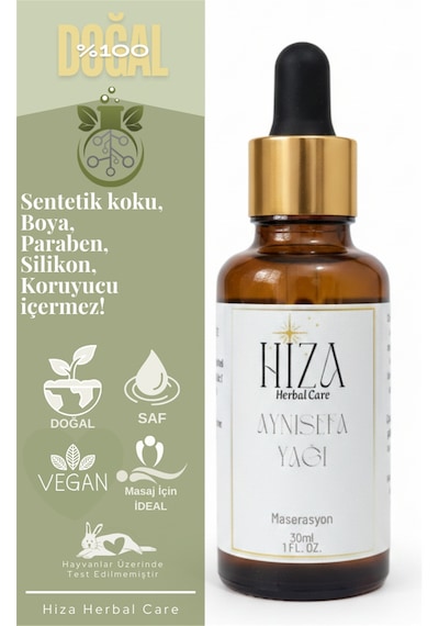 Hiza Herbal Care Doğal Aynısefa Yağı 30 ML