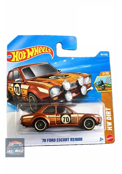 Hot Wheels 1/64 '70 Ford Escort Rs1600