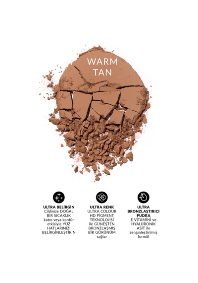 Ultra Colour Pudra Bronzlaştırıcı Warm Tan 00