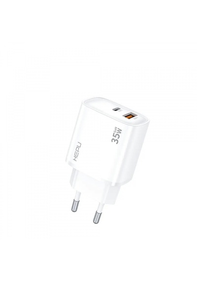 Hp-c30 35 Watt Gan Şarj Adaptörü 2-port Fast Charger Hızlı Şarj A