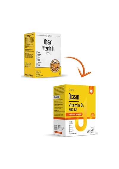 Ocean Vitamin D3 600 IU Sprey 20 ML