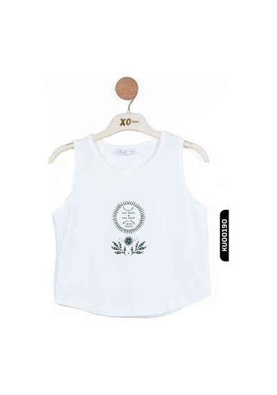 Xo Kids Kız Çocuk Bluz 8-14 Yaş 36401 Ekru