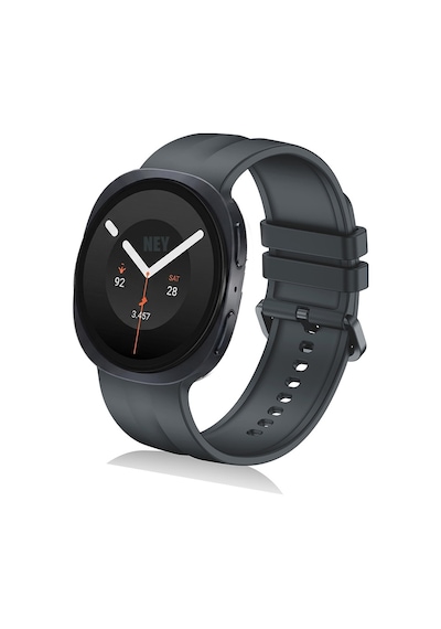 Samsung Uyumlu Galaxy Watch 9/8 40mm 44mm Classic 46mm Lansman 1-1 Kordon Spor Silikon Band Str-86