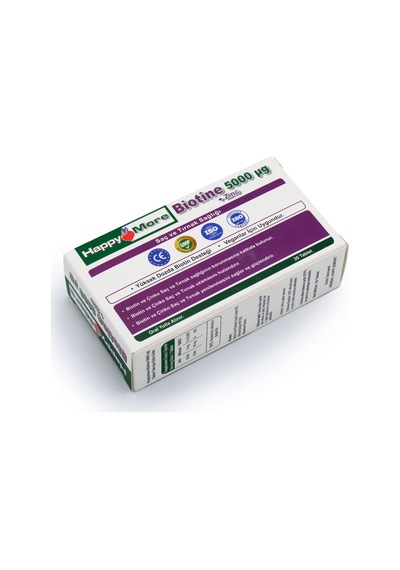 Happymore Biotin Ve Çinko İçeren 30 Tablet Takviye Edici Gıda