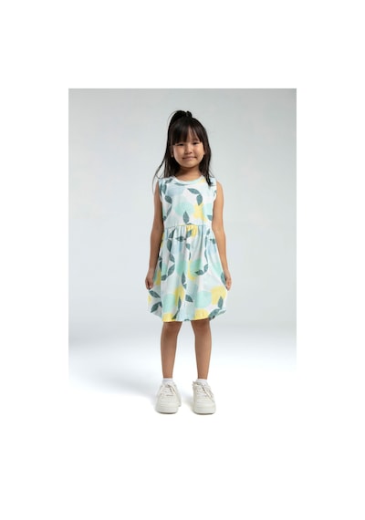 Rolypoly Kız Çocuk Yeşil Elbise 5274-47995 Yeşil