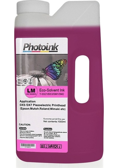 Dx5 ve Dx7/5113 Kafalar için 1000 ML Açık Kırmızı Light Magenta