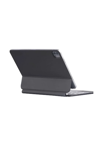Apple iPad Uyumlu Pro 13 2024 Kılıf X9p Magic Manyetik Klavyeli Tablet Kılıfı - Siyah Standart