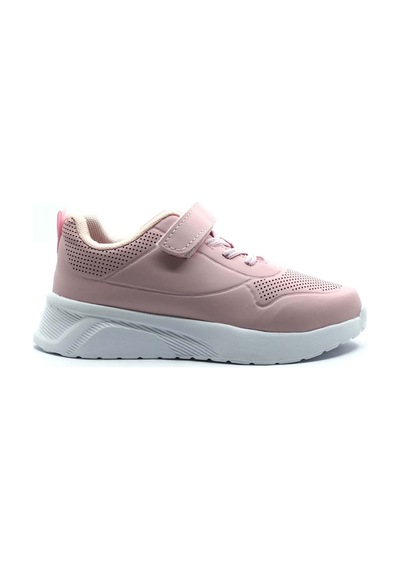 Cool Zila Pembe Cırtlı Hafif Taban Kız Çocuk Spor Ayakkabı Pembe