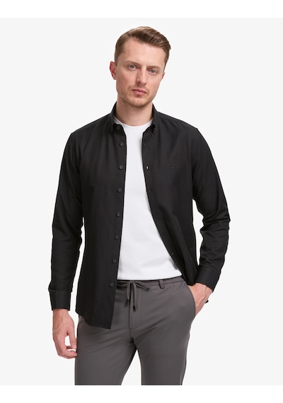 Pierre Cardin Erkek Siyah Gömlek Desenli 50325365-vr046