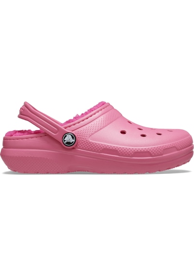Crocs Classic Lined Clog K Pembe Terlik Pembe