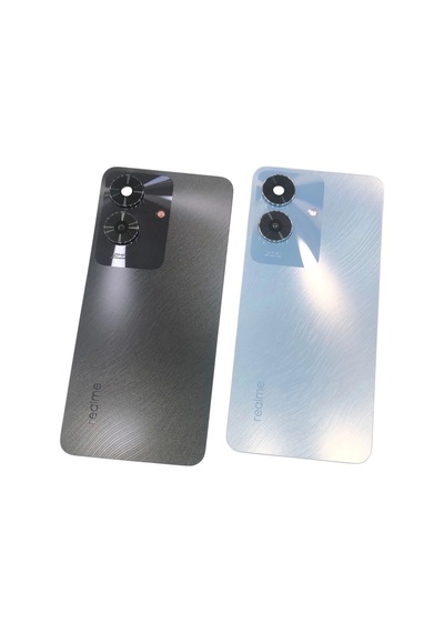 Realme Note 60 Rmx3933 Arka Kapak Pil Kapağı Full Siyah