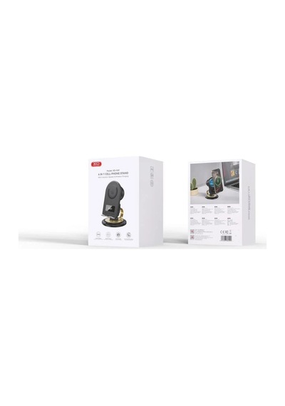 Premium Hediyelik Teknolojik Alet Çok Amaçlı 4'ü 1 Arada Masaüstü Cep Telefonu Standı F69