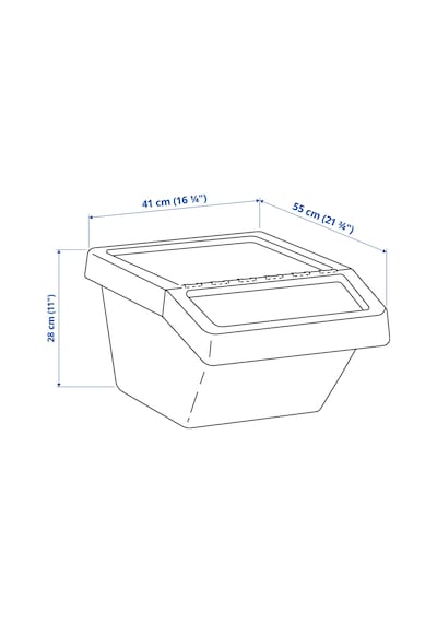 Sortera Bej 37 Lt Atık Ayırma Kutusu - 50602094 Ikea