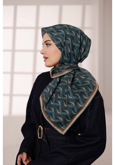 Mimiyum D S Model Soft Eşarp Zümrüt