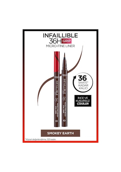 L'Oréal Paris Infaillible 36H Micro Fine Eyeliner 02 Smokey Earth
