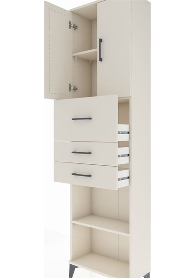Arges Dolap 3 Raflı 3 Çekmeceli 2 Kapaklı 60x30x221 Aytaşı-aytaşı Aytası Arges Dolap 3 Raflı 3 Çekmeceli 2 Kapaklı 60x30x221 Aytaşı-aytaşı Aytası