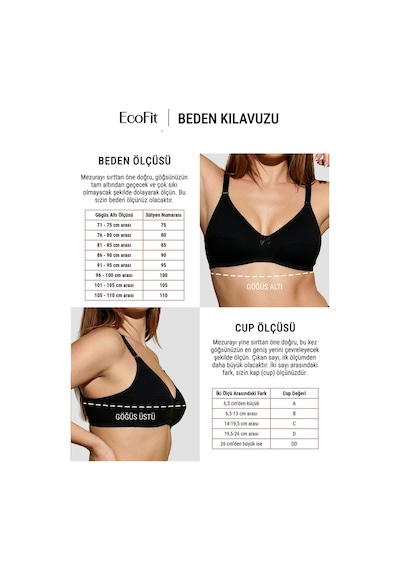 Auw Lily Penye Kapsız Balensiz Toparlayıcı Sütyen - Easyshape Siyah