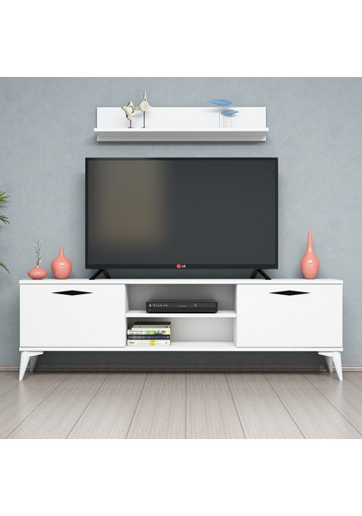 Ferniso Mobilya 160 Cm Tv Ünitesi Full Beyaz
