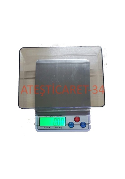 Vegetii Digital Lcd Hassas Terazi 3 Kg Mh-777