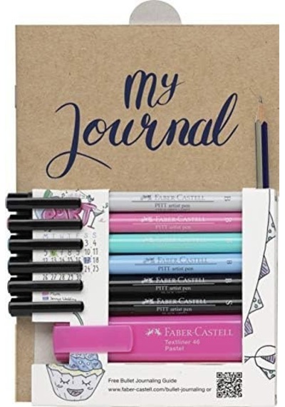 267125 - Başlangıç Seti Bullet Journaling, 9 Parçalı, Çok Renkli