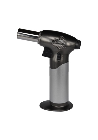 Butane Power Ayarlanabilir Torch Pürmüz Çakmak 2500 F Gümüş