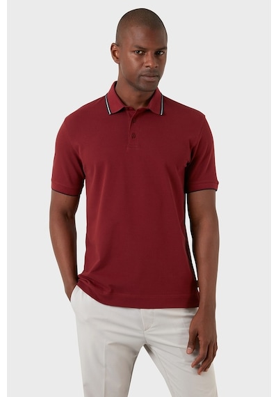 Exxe Erkek Polo Ex661-Bordo