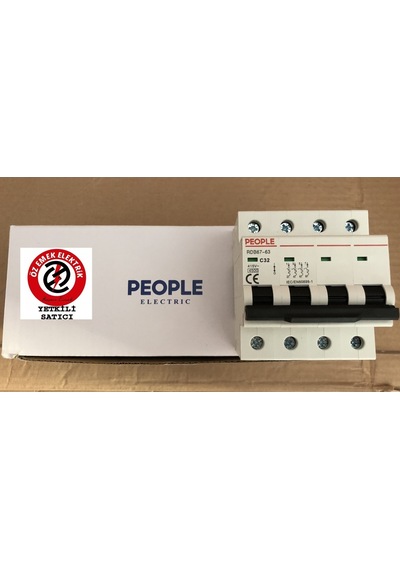 People Elk.4.5Ka K Otomat Sigorta 4X32A