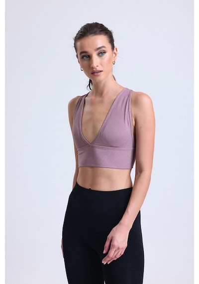 Kompedan V Yaka Fitilli Bustiyer Bkm GÜL KURUSU