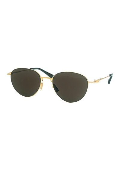 Bottega Veneta 1241s 001 54 Unisex Güneş Gözlüğü Altın