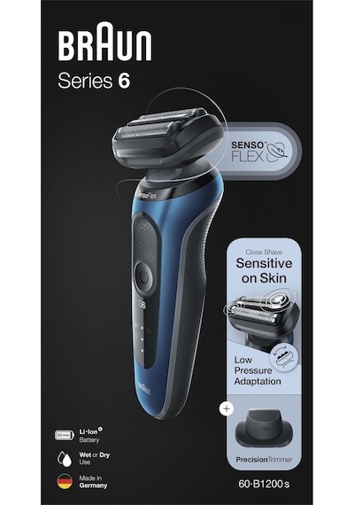 Braun Series 6 60-B1200S Kablosuz Tıraş Makinesi