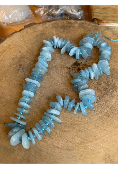 Aquamarine Dizi Kolye 80612493 Gümüş