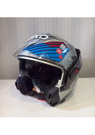 Kask Shark Oxo Speed-tech Çene Açılır Gümüş Siyah/gümüş