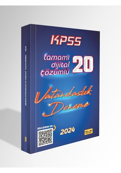 Makro Kitabevi 2024 Kpss Vatandaşlık 20 Deneme Dijital Çözümlü Makro Kitabevi