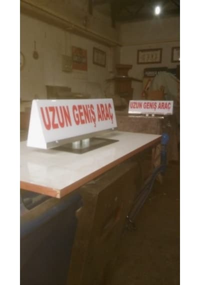 Uzun Ve Geniş Araç Tabelası - - Hızlı