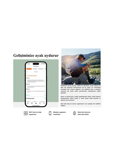 Suunto Vertıcal 2 Sporcu Saati Ss051207000 Yeşil
