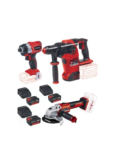Einhell TE-CI 18 li BL Vidalama Herocco 36/28  Axxio 125mm 3x4.0