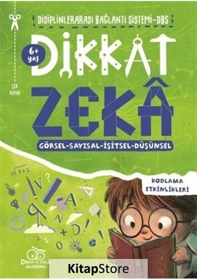Di-Ze-6+ Yaş Dikkati ve Düşünme Becerilerini Geliştirme - Mehmet Türkdoğan - Dikkat ve Zeka Akademisi