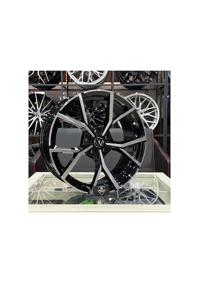 19 İnç 5x112 Vw Golf Black Diamond R Line Jant Modeli 4adet