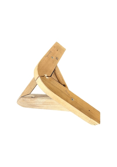 Ahşap Ham Ayak 15 Cm Kelebek Ham
