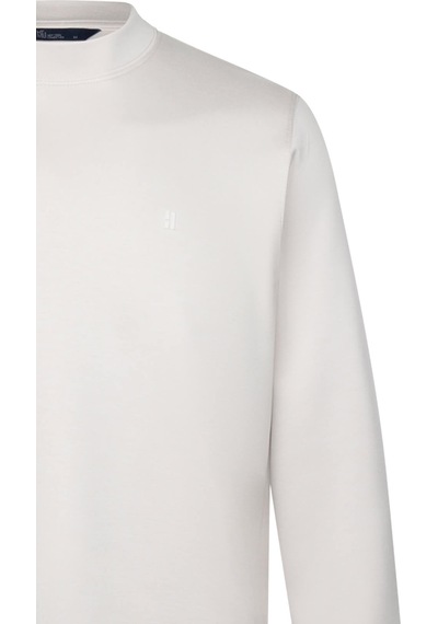 Hatemoğlu Taş Regular Fit Bisiklet Yaka Sweatshirt 32864 Taş